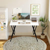 Heaven Shield Multipurpose Foldable & Portable Study, Computer Table (Windsor-Pearl White), Wood