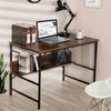 Heaven Shield Study Table for Students – Office Table, Adults Work Table for Home Office – pc, Laptop, Desktop, Drawing, Computer Table with Storage Space (Walnut)