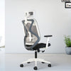 Heaven Shield Multi Adjustable Headrest Office Chair (Nylon, Black)