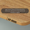 Heaven Shield Engineered Wood Wall Mounted Folding Table for Kitchen, Computer, Workstations Multi Function Computer Desk Workbench (Colour – Light Oak) DIY (Do It Your Self)
