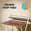 Heaven Shield Engineered Wood Study Table(Free Standing, Finish Color - Natural Wooden Finish, Pre-assembled)