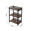 Heaven Shield Utensil Kitchen Rack Iron, Wood Multipurpose Rack | Microwave Oven Stand & OTG Rack