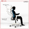 Heaven Shield Multi Adjustable Headrest Office Chair (Nylon, Black)