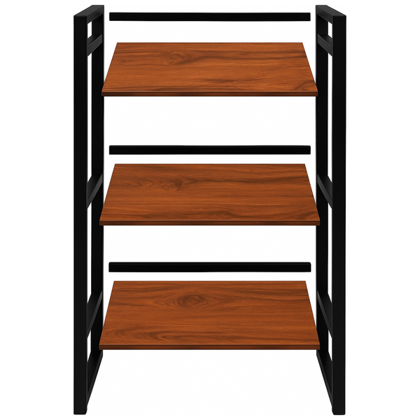 Heaven Shield Utensil Kitchen Rack Iron, Wood Multipurpose Rack | Microwave Oven Stand & OTG Rack
