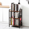 Heaven Shield Utensil Kitchen Rack Iron, Wood Multipurpose Rack | Microwave Oven Stand & OTG Rack