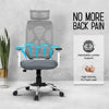 Heaven Shield Ergonomic Mesh Home & Office Chair Imported Pneumatic Hydraulic|2D Adjustable Arm Rest (High-Back), White