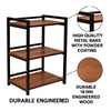 Heaven Shield Utensil Kitchen Rack Iron, Wood Multipurpose Rack | Microwave Oven Stand & OTG Rack