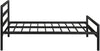 Heaven Shield Home Decor Metal Single Bed(Finish Color - Black, Delivery Condition - DIY(Do-It-Yourself))