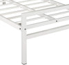 Heaven Shield Metal Single Bed(Finish Color - White, Delivery Condition - DIY(Do-It-Yourself))