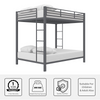 Heaven Shield ®™ | Avengers Twin Bed for Junior/ Adults with Guard Rail, Metal Bunk Bed Metal Bunk Bed(Finish Color - Grey, DIY(Do-It-Yourself))