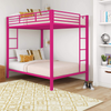 Heaven Shield ®™ | Avengers Twin Bed for Junior/ Adults with Guard Rail, Metal Bunk Bed Metal Bunk Bed(Finish Color - Grey, DIY(Do-It-Yourself))