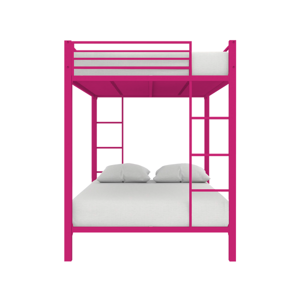 Heaven Shield ®™ | Avengers Twin Bed for Junior/ Adults with Guard Rail, Metal Bunk Bed Metal Bunk Bed(Finish Color - Grey, DIY(Do-It-Yourself))