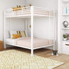 Heaven Shield ®™ | Avengers Twin Bed for Junior/ Adults with Guard Rail, Metal Bunk Bed Metal Bunk Bed(Finish Color - Grey, DIY(Do-It-Yourself))